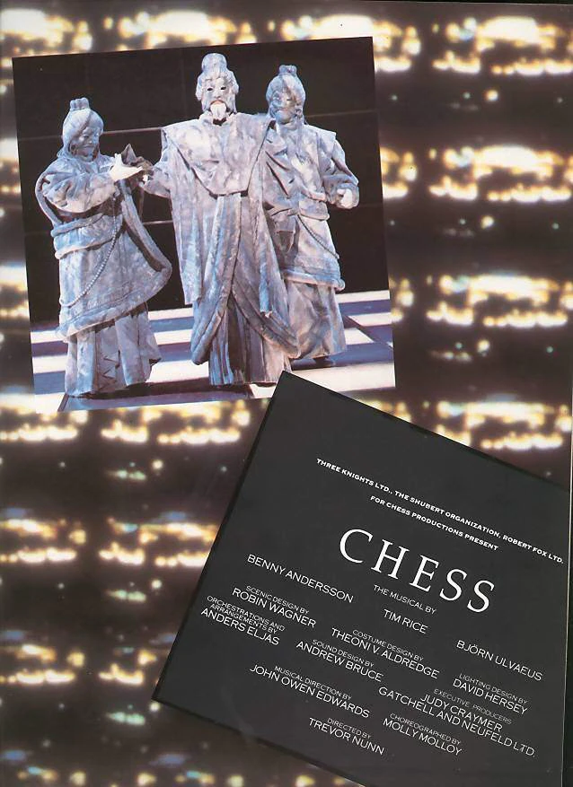 Chess the Musical Memorabilia