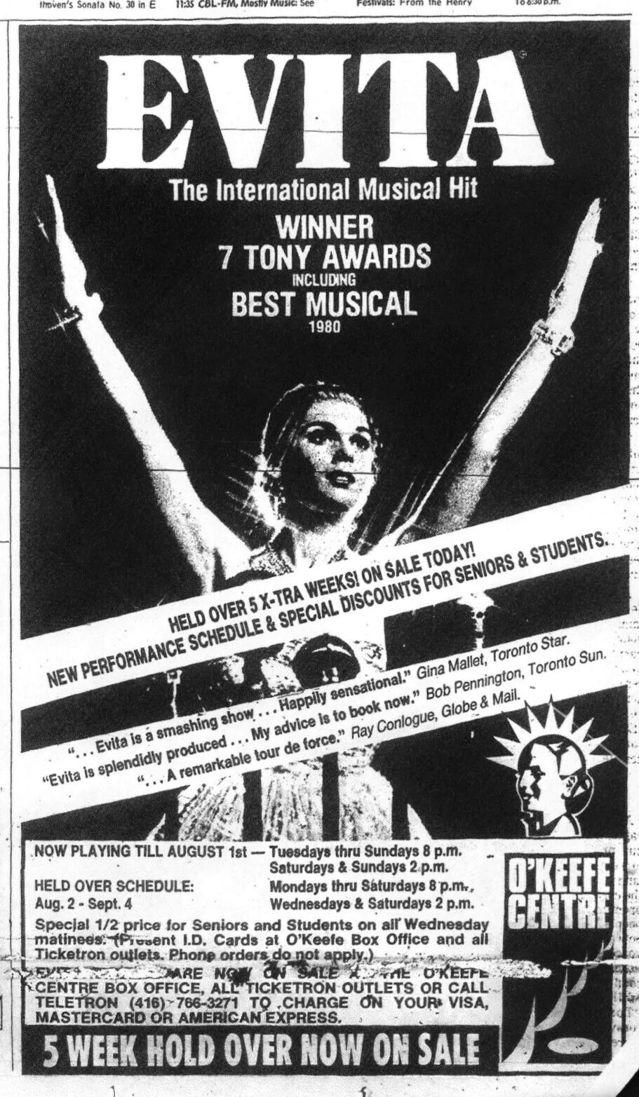 Evita Musical - Theatregold