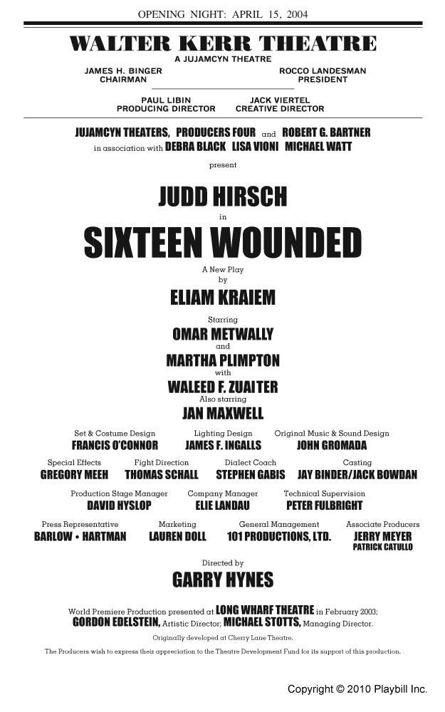 Sixteen Wounded