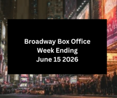 Broadway Grosses Week Ending June 15, 2026