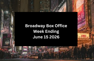 Broadway Grosses Week Ending June 15, 2026