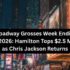 Broadway Grosses Week Ending 9142026 Hamilton Tops $2.5 Million as Chris Jackson Returns