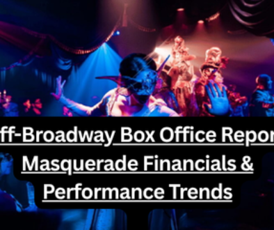 Off-Broadway Box Office Report Masquerade Financials & Performance Trends