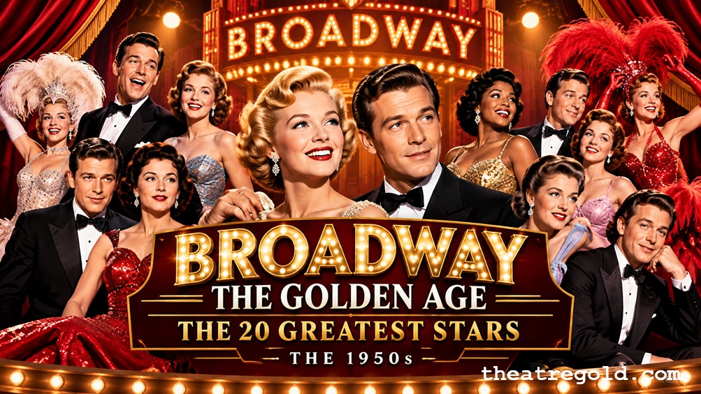 The 20 Greatest Broadway Entertainers of the 1950s Icons of Theatre's Golden Age