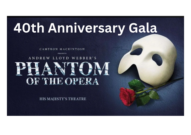 Phantom of the Opera's London 40th Anniversary j